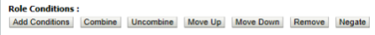 Add conditions setting