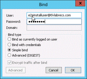 Simple Bind settings